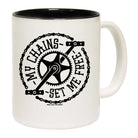 My Chains Set Me Free - Funny Coffee Mug