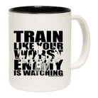 Swps Train Like Your Worst Enemy - Funny Coffee Mug