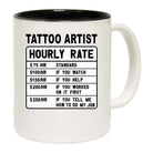 Tattoo Artist Hourly Rate - Funny Coffee Mug