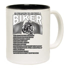 Ten Reasons To Be With A Biker Motorbike Motorcycle - Funny Coffee Mug