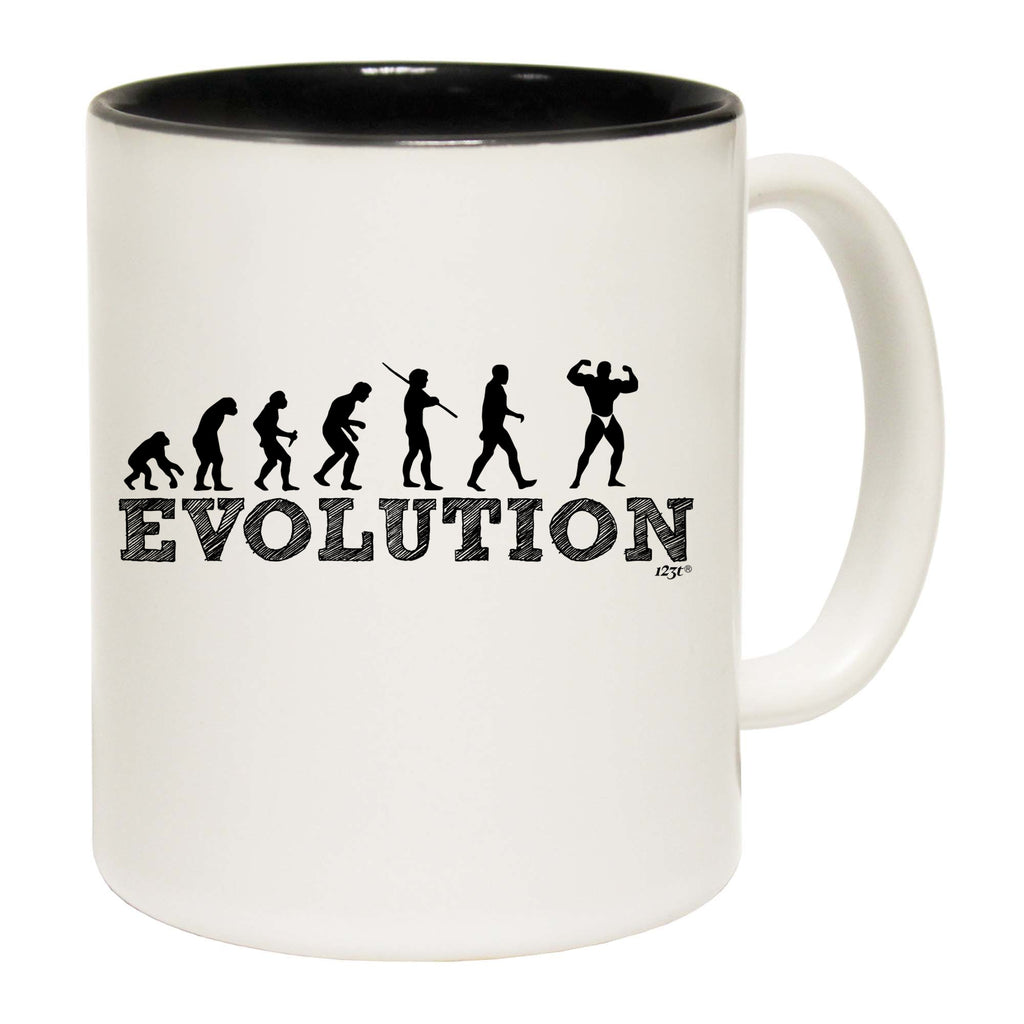 Evolution Bodybuilder - Funny Coffee Mug Cup