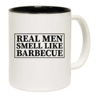 Real Men Smell Like Barbecue Bbq V1 Grilling - Funny Coffee Mug
