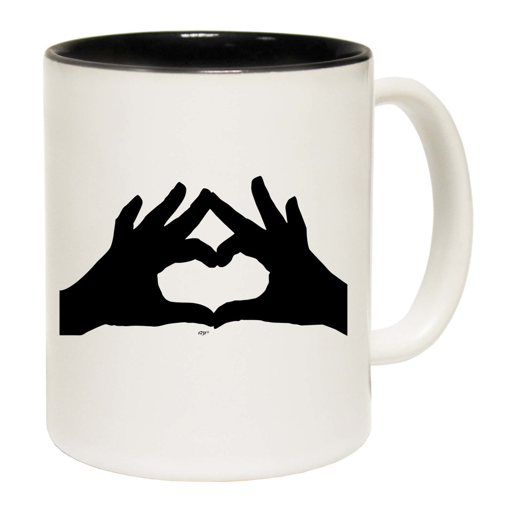 Heart Hands - Funny Coffee Mug Cup