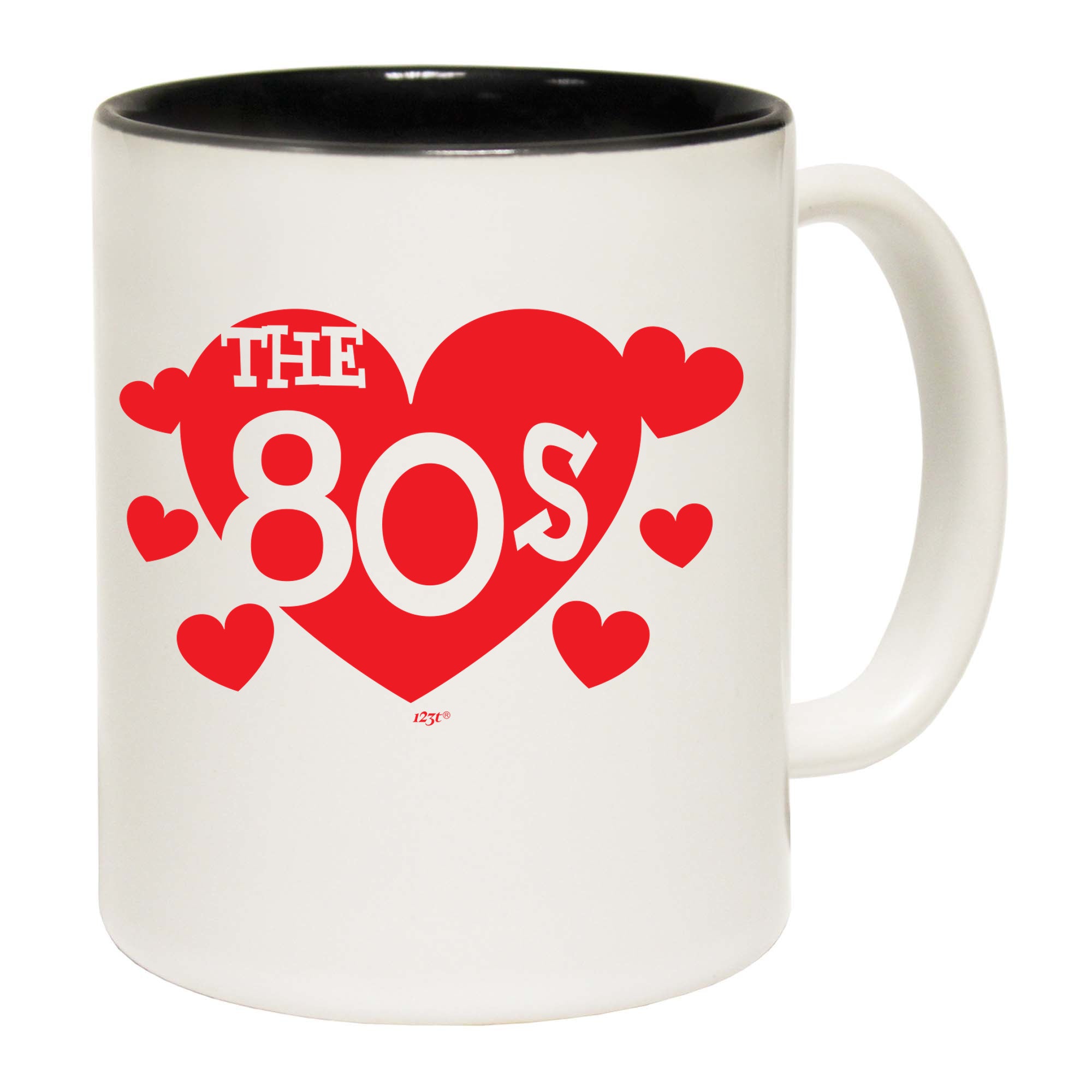 The 80S Red Heart - Funny Coffee Mug