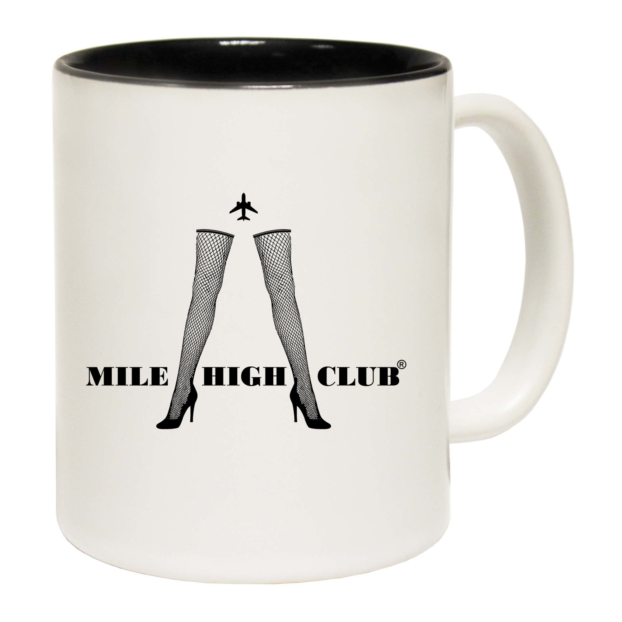 Mile High Club Legs - Funny Coffee Mug