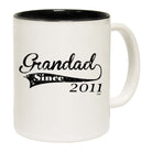 Grandad Since 2011 - Funny Coffee Mug Cup
