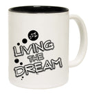 Living The Dream Zzz Sleep - Funny Coffee Mug
