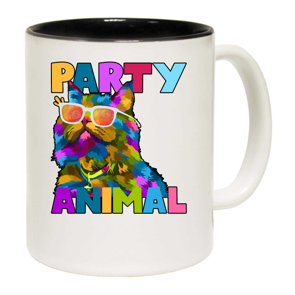 Party Animal Cat Cats - Funny Coffee Mug