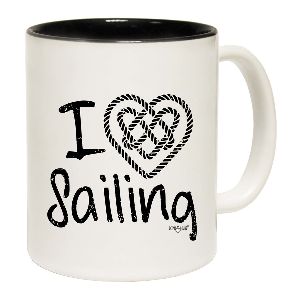 Ob I Love Sailing - Funny Coffee Mug