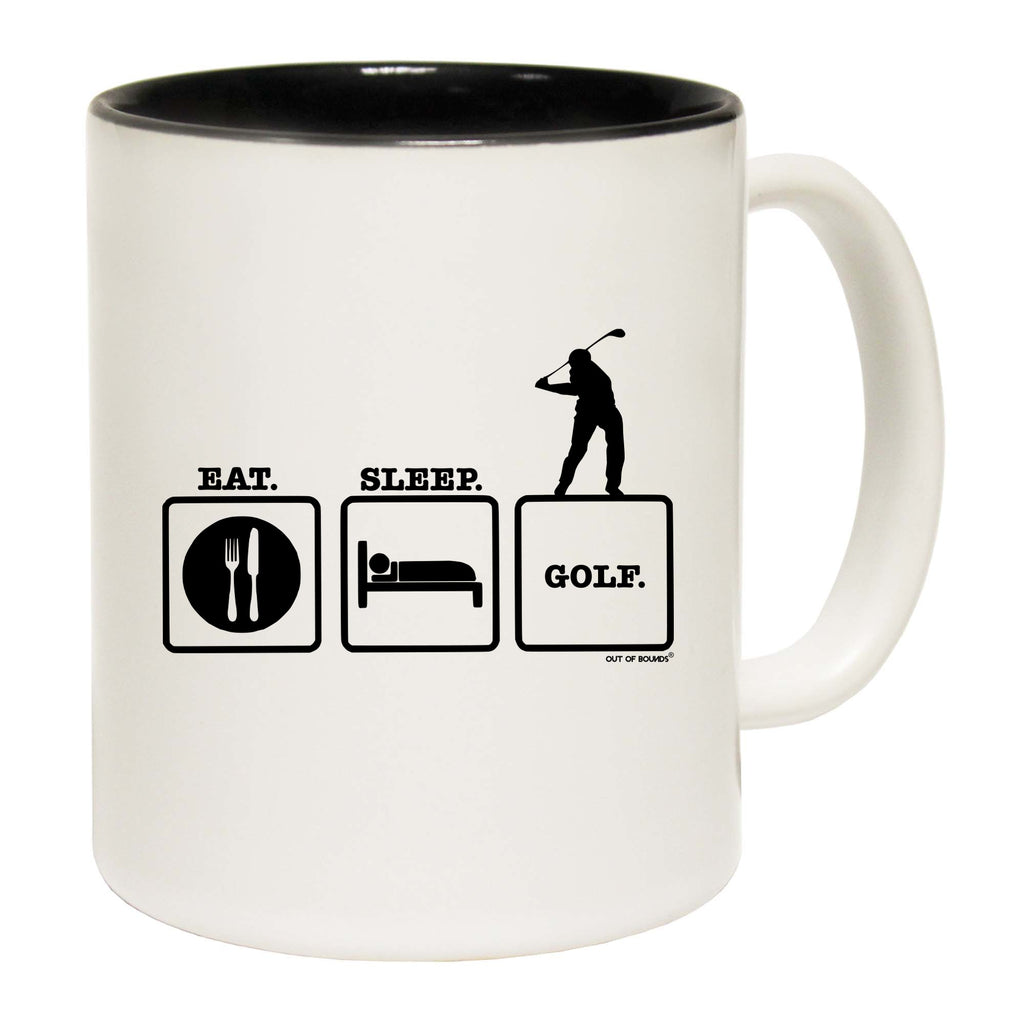 Oob Eat Sleep Golf - Funny Coffee Mug