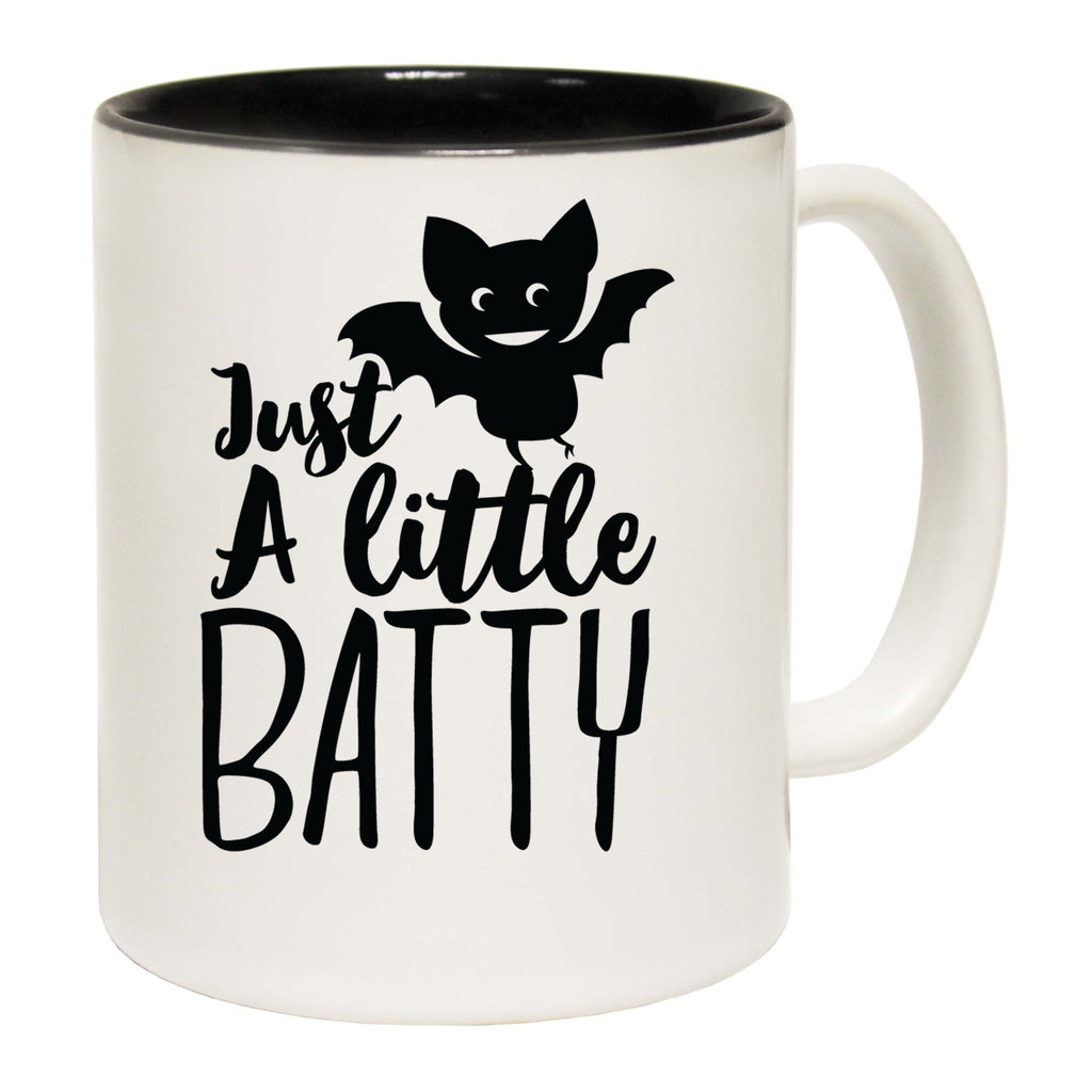 Just A Little Batty Halloween - Funny Coffee Mug