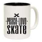 Peace Love Skate - Funny Coffee Mug