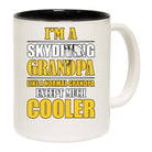 Skydiving Grandpa Much Cooler - Funny Coffee Mug