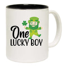 One Lucky Boy Irish St Patricks Day Ireland - Funny Coffee Mug