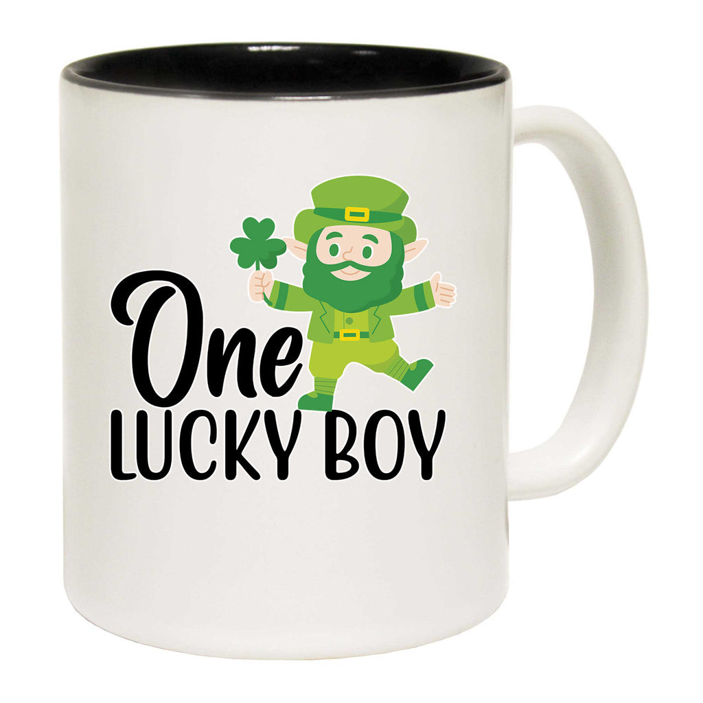 One Lucky Boy Irish St Patricks Day Ireland - Funny Coffee Mug