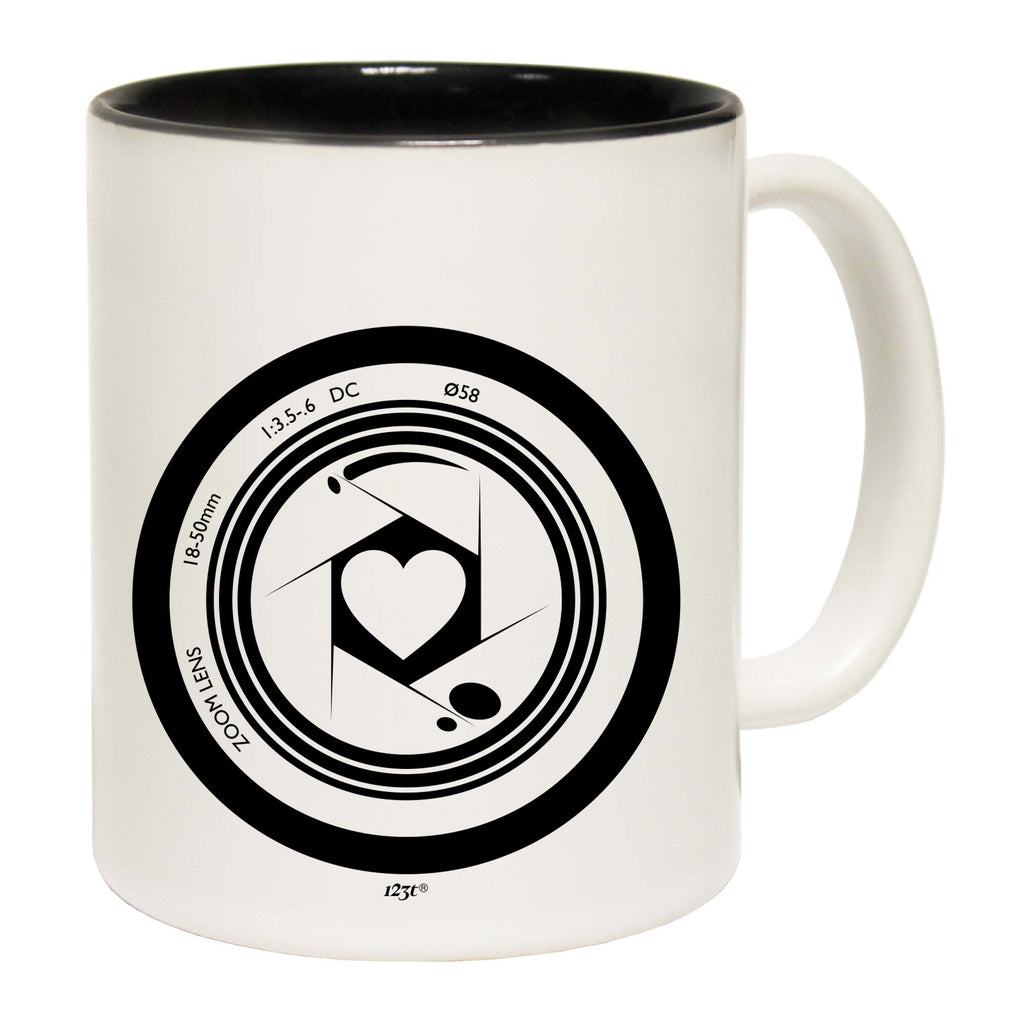 Camera Heart - Funny Coffee Mug Cup