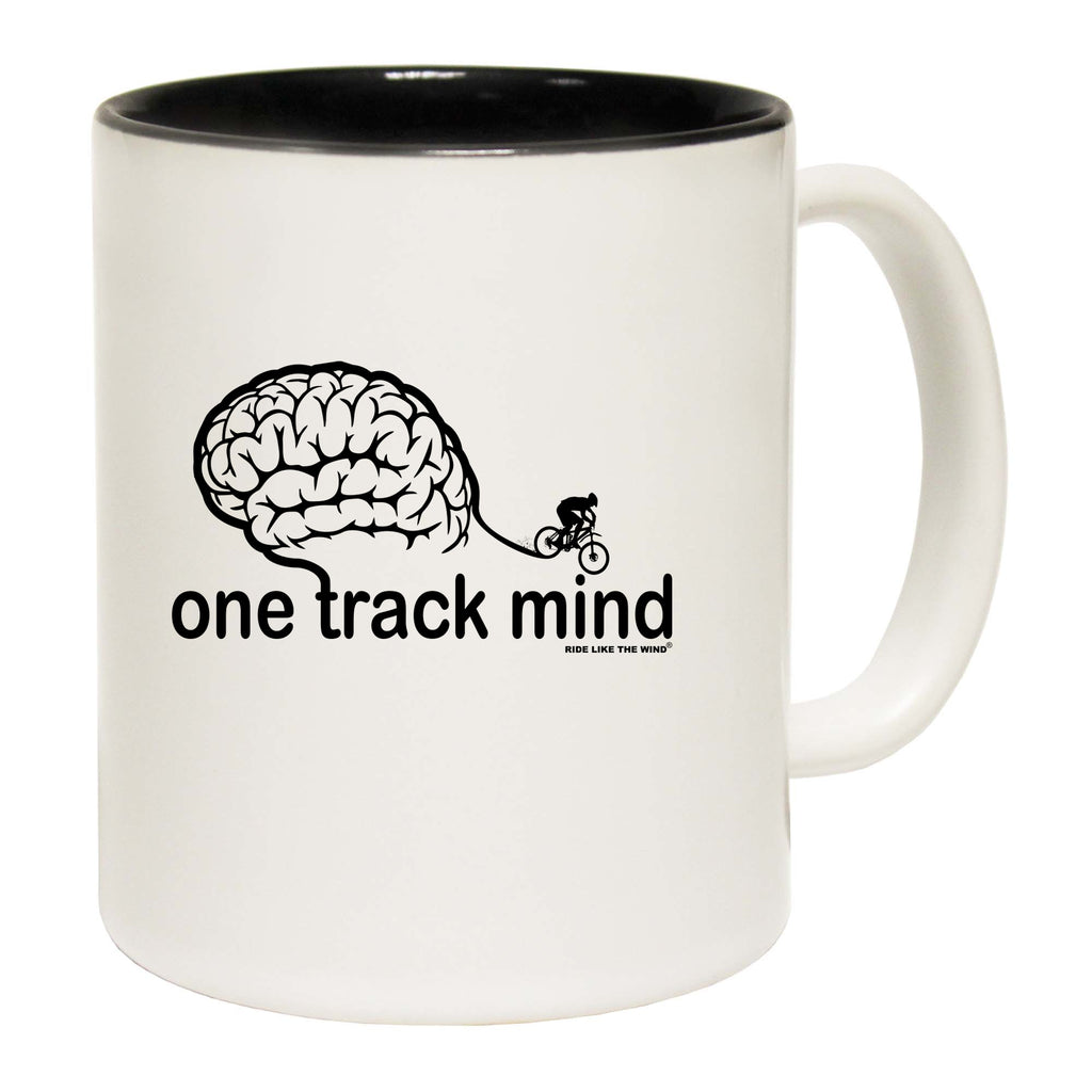 Rltw One Track Mind Bike - Funny Coffee Mug
