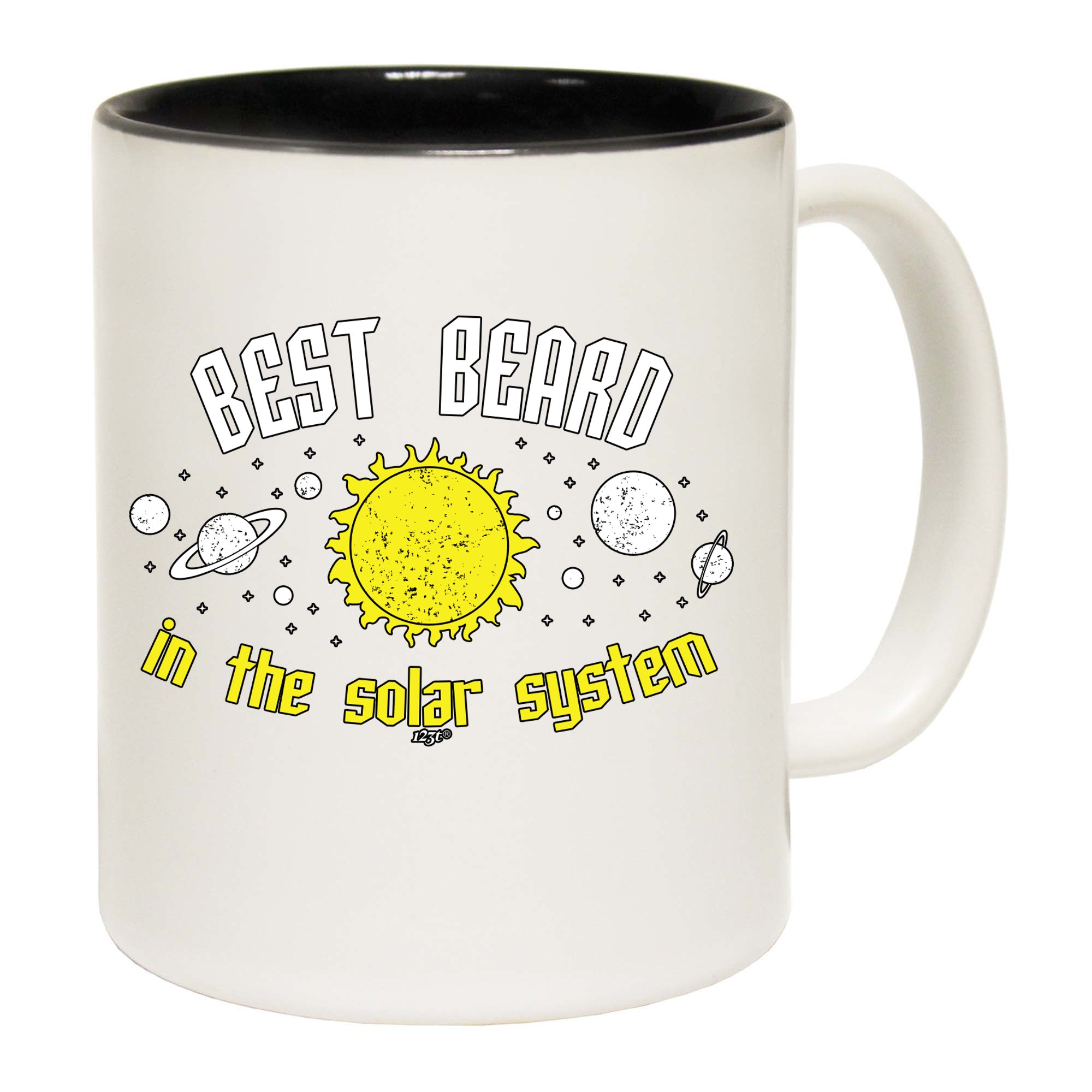 Best Beard Solar System - Funny Coffee Mug Cup