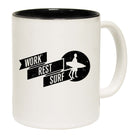 Work Rest Surf - Funny Coffee Mug