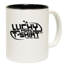 Dw Lucky Fishing Tshirt - Funny Coffee Mug