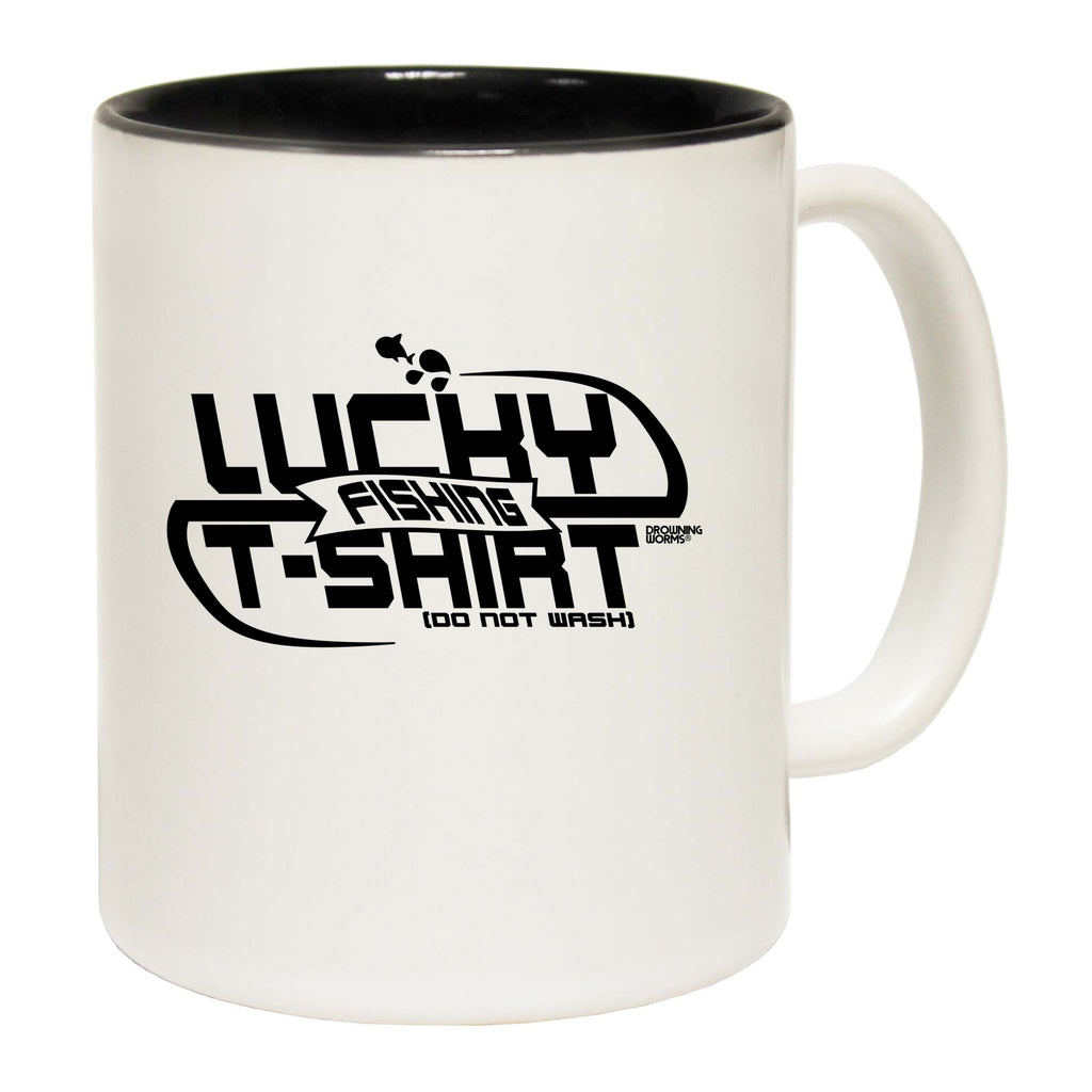 Dw Lucky Fishing Tshirt - Funny Coffee Mug