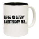 Rules For Dating My Daughter - Funny Coffee Mug