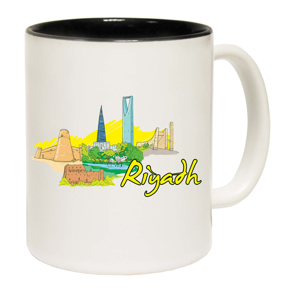 Riyadh Saudi Arabia Country Flag Destination - Funny Coffee Mug