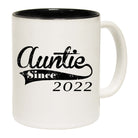 Auntie Since 2022 - Funny Coffee Mug Cup
