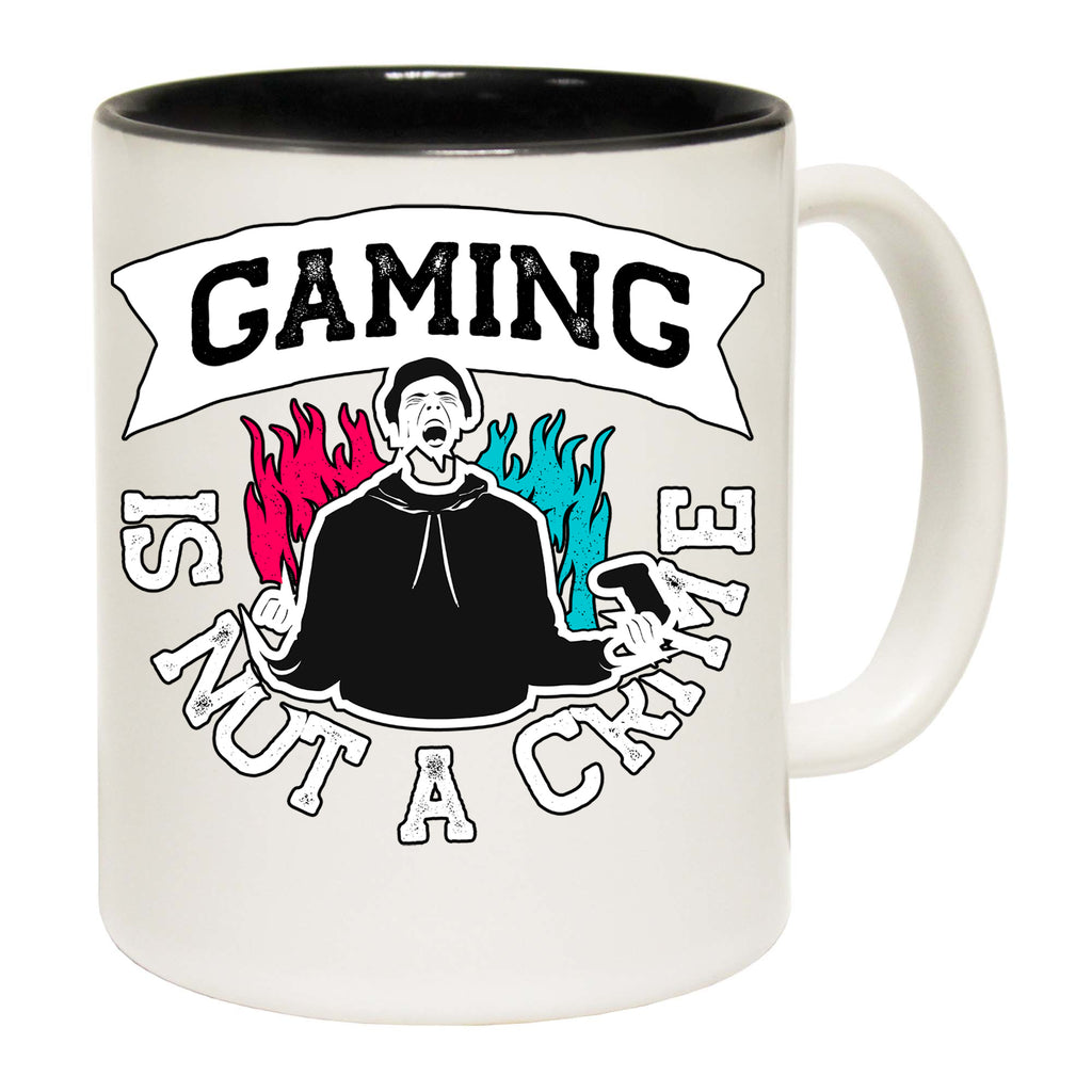 Gaming Is Not A Crime Game - Funny Coffee Mug