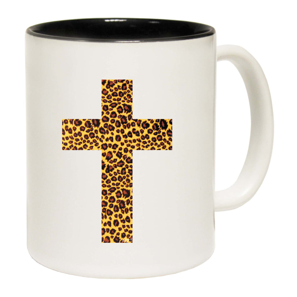 Leopard Cross - Funny Coffee Mug