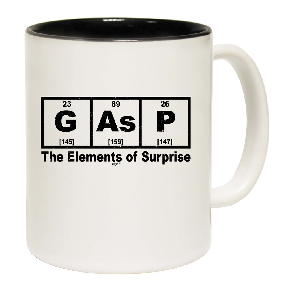 Gasp The Elements Of Surprise - Funny Coffee Mug Cup