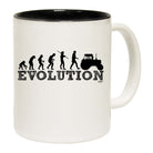 Evolution Tractor - Funny Coffee Mug Cup