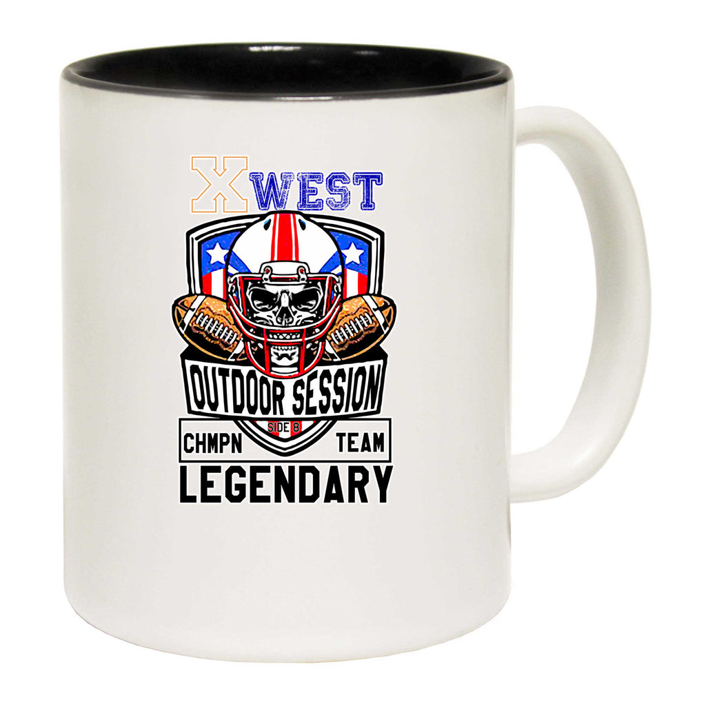 Xwest Side 8 Outdoor Session Legendary American Football Gridiron - Funny Coffee Mug