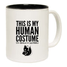 This Is My Human Costume Squirrel - Funny Coffee Mug