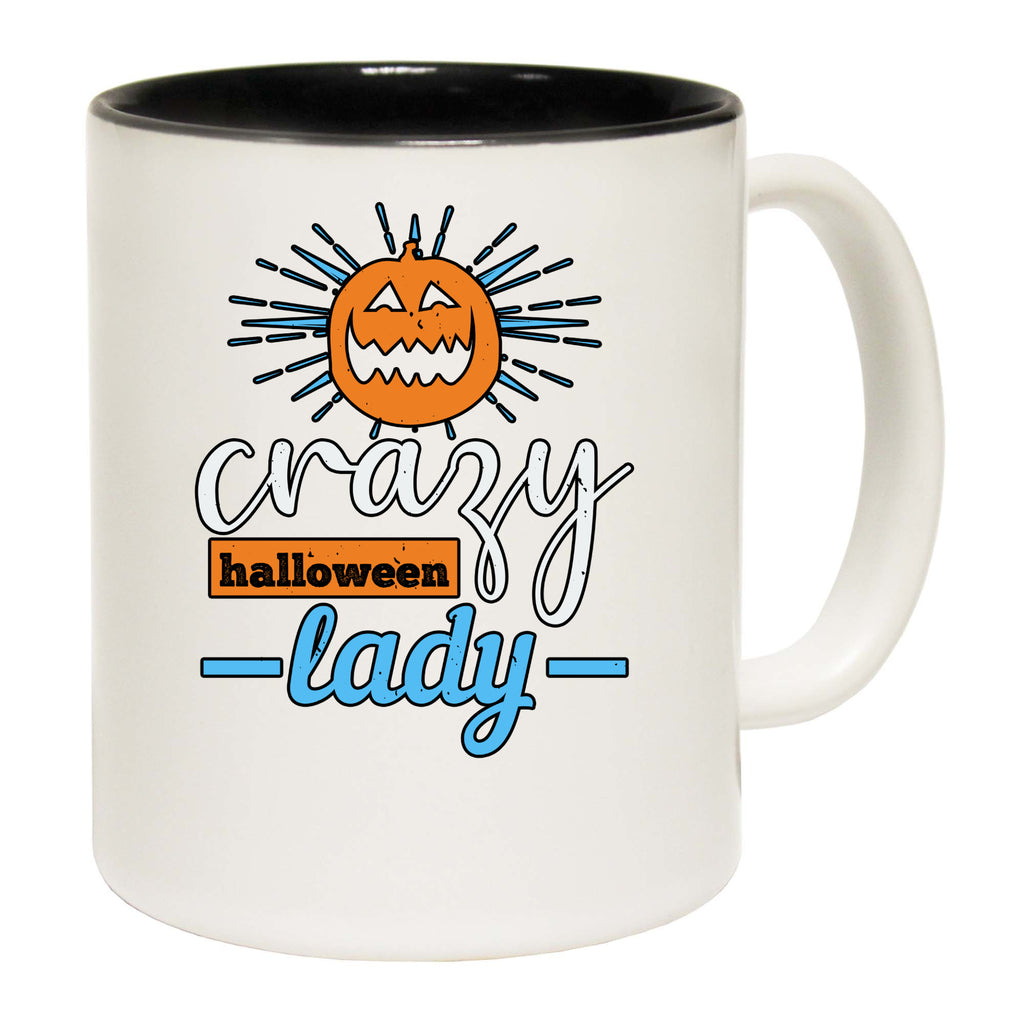 Crazy Halloween Lady - Funny Coffee Mug