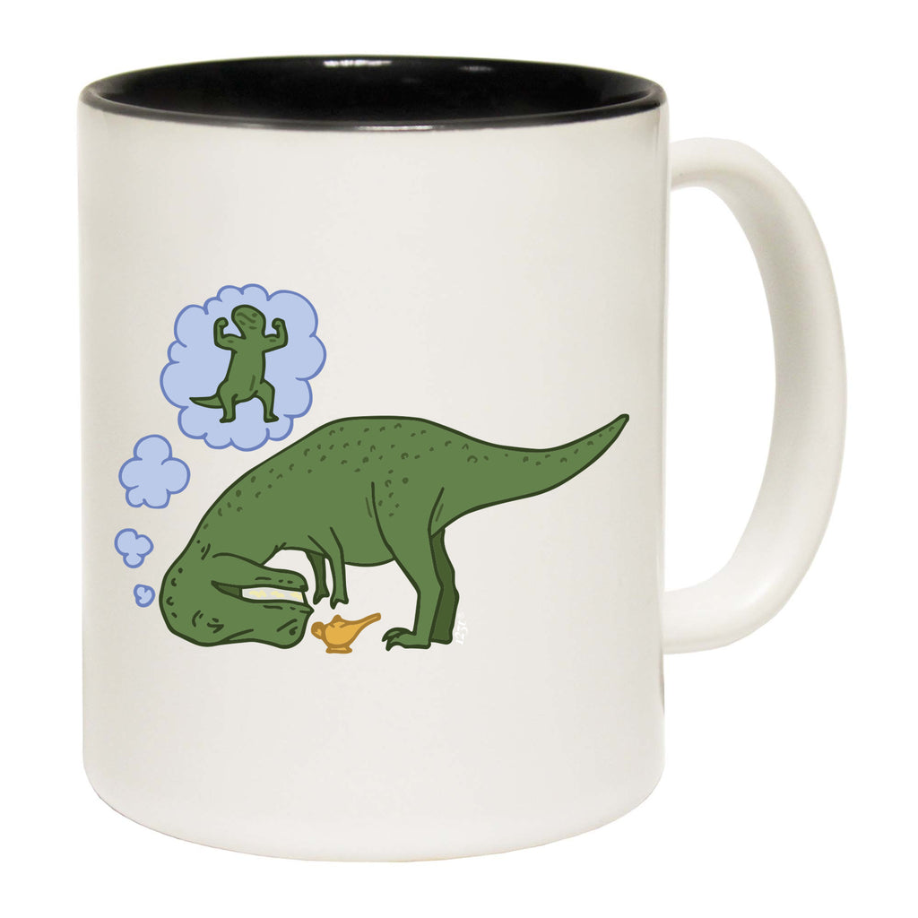 Dinosaur Wish Lamp - Funny Coffee Mug Cup