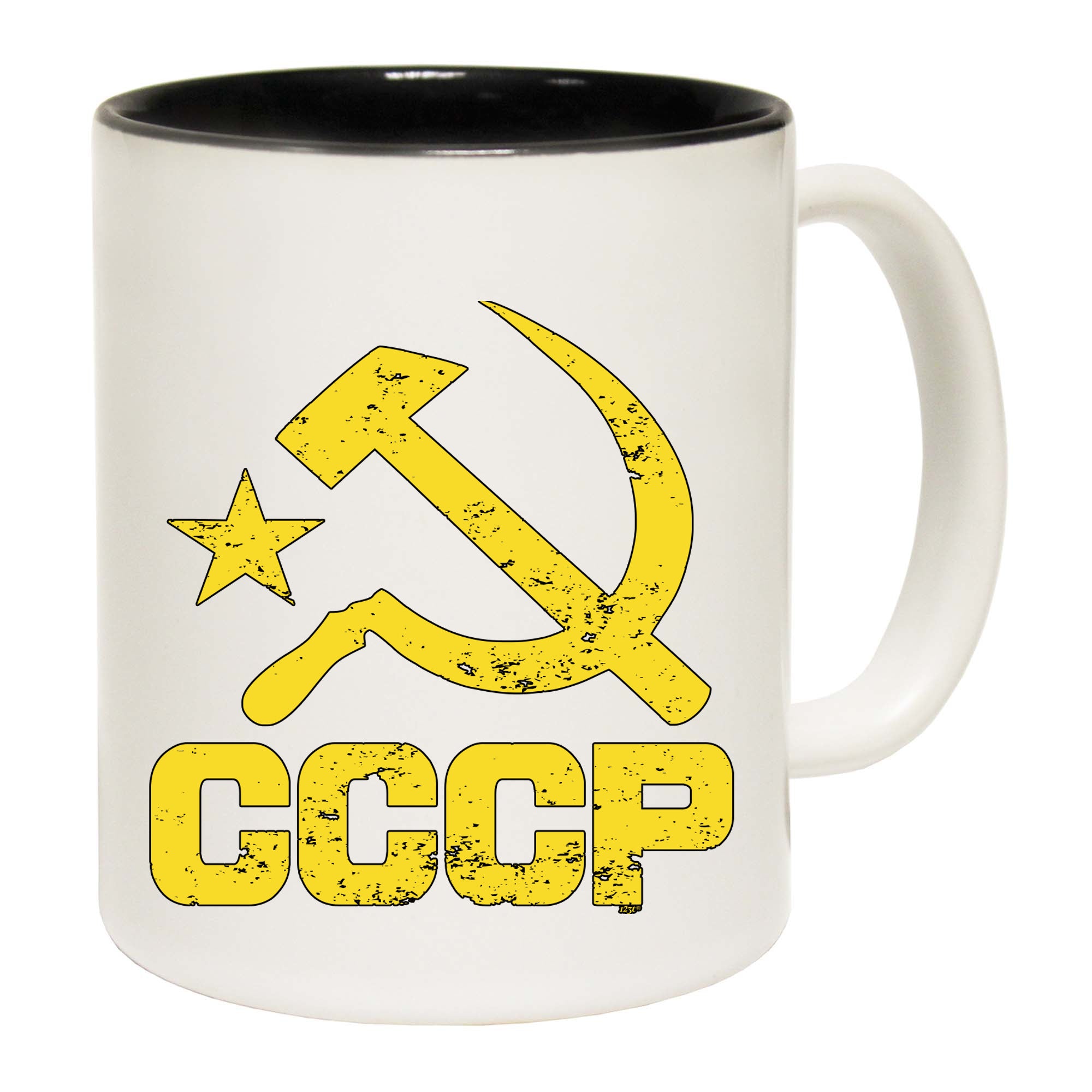 Cccp Yellow - Funny Coffee Mug Cup