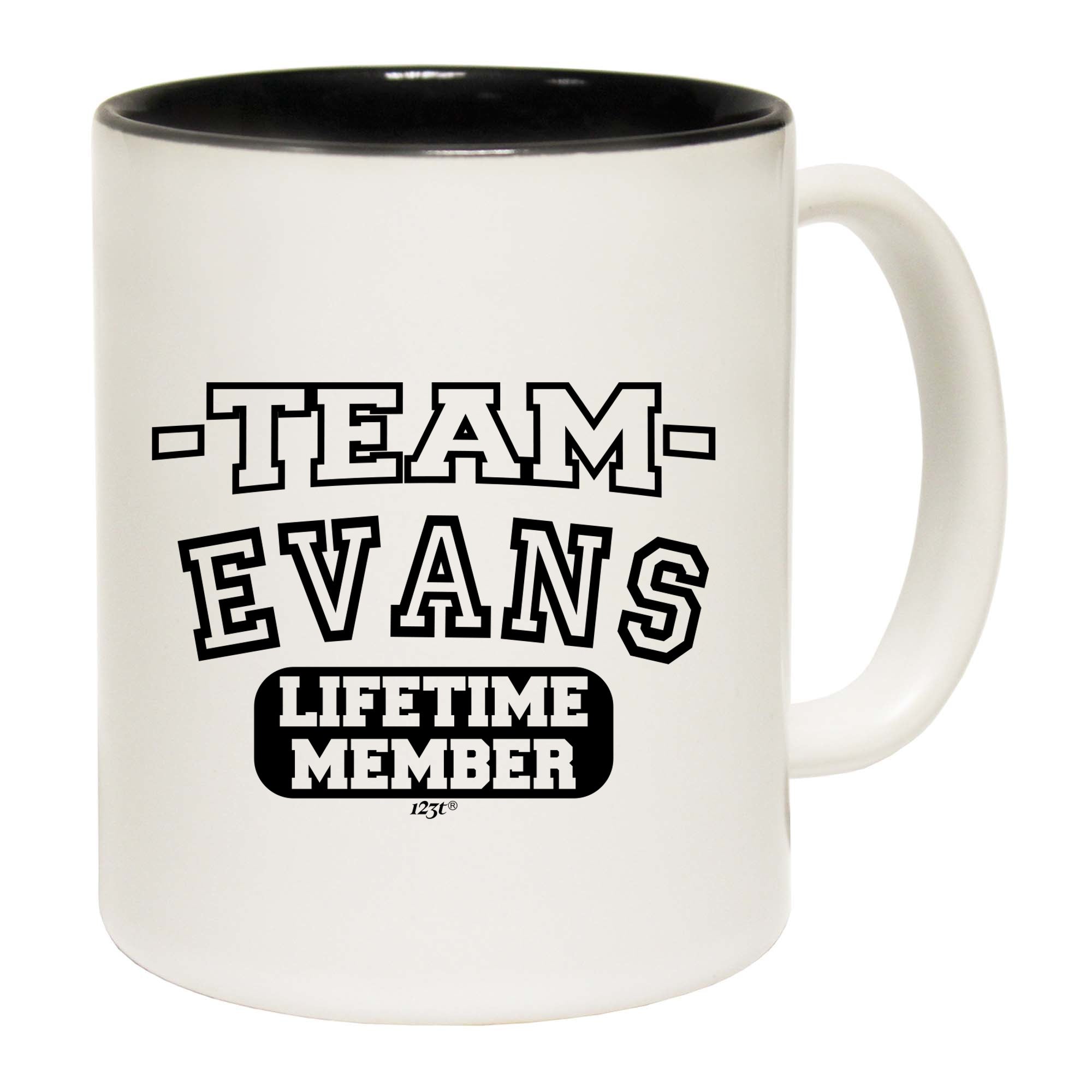 Evans V2 Team Lifetime Member - Funny Coffee Mug Cup