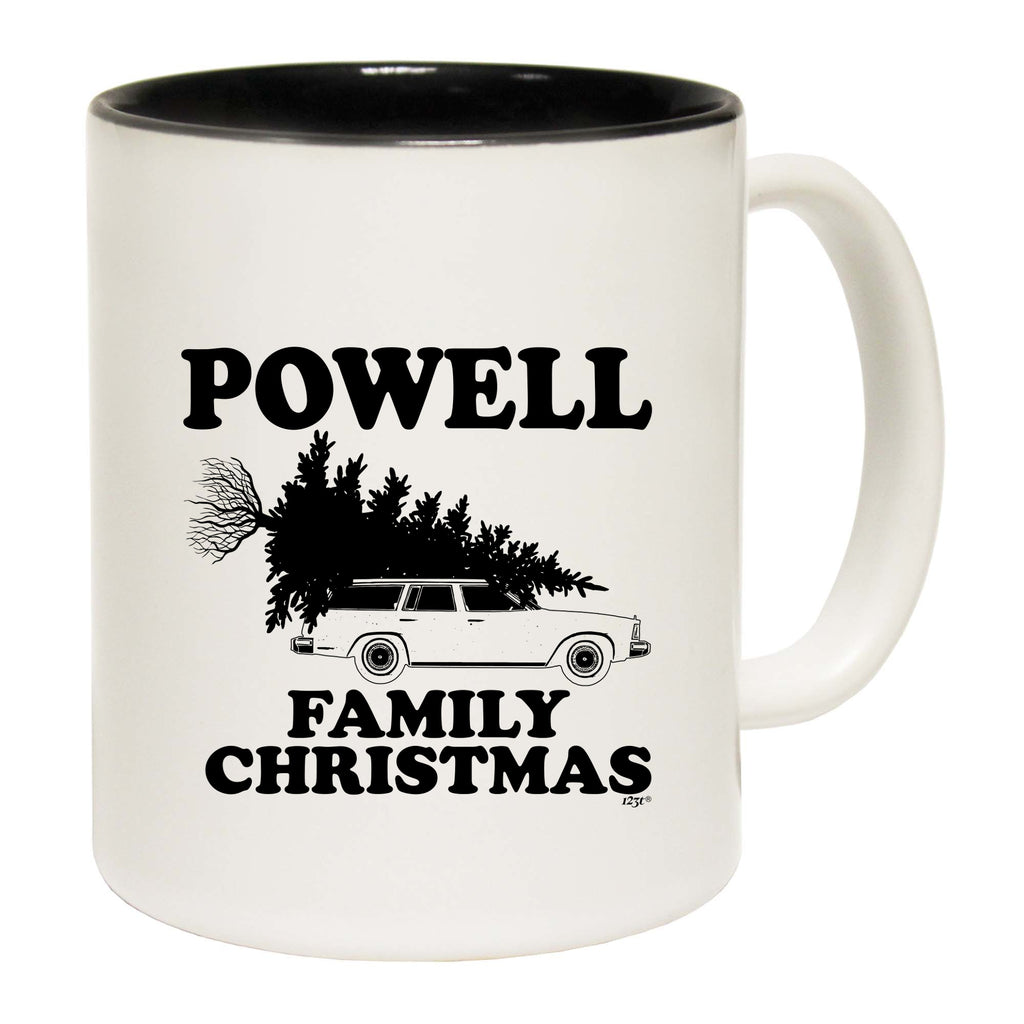 Family Christmas Powell - Funny Coffee Mug