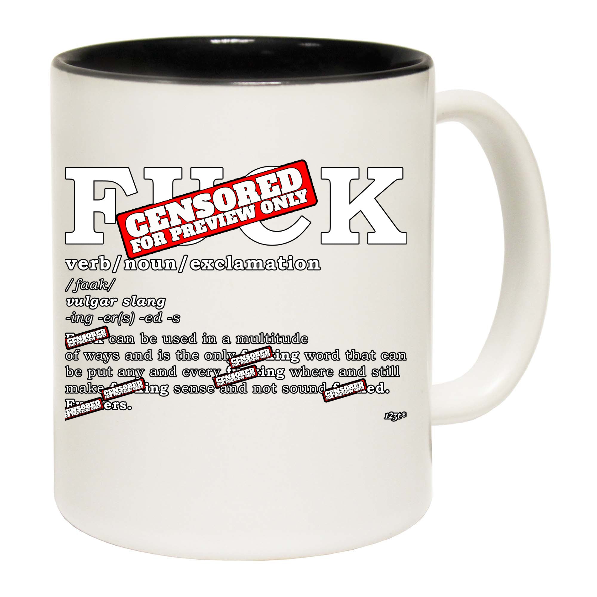 F  K Noun - Funny Coffee Mug Cup