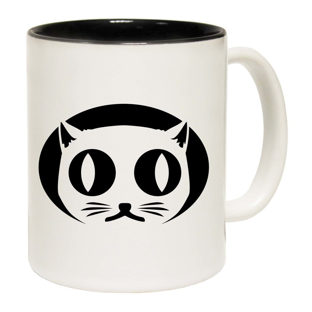 Halloween Cat Face - Funny Coffee Mug Cup