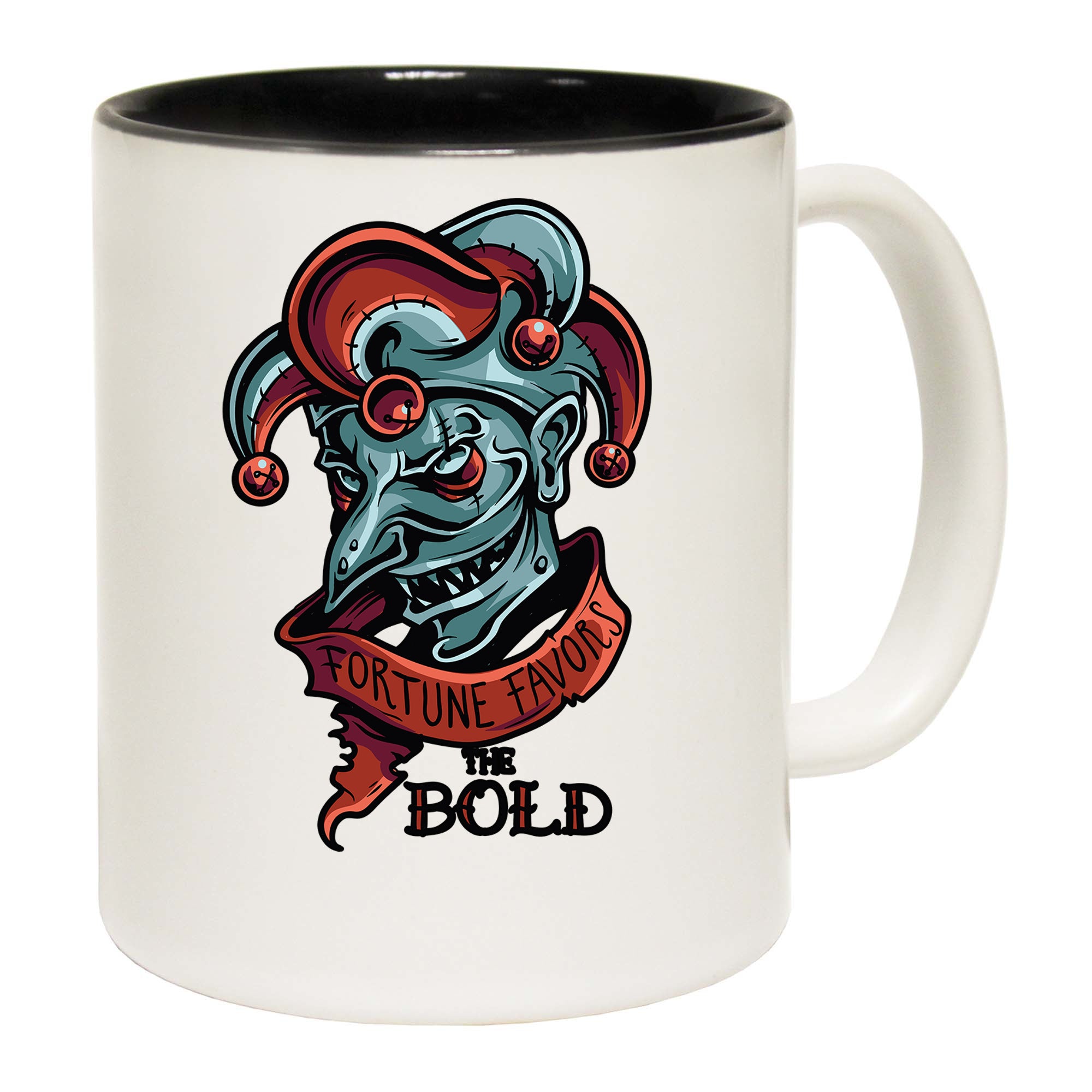 Fortune Favours The Bold - Funny Coffee Mug