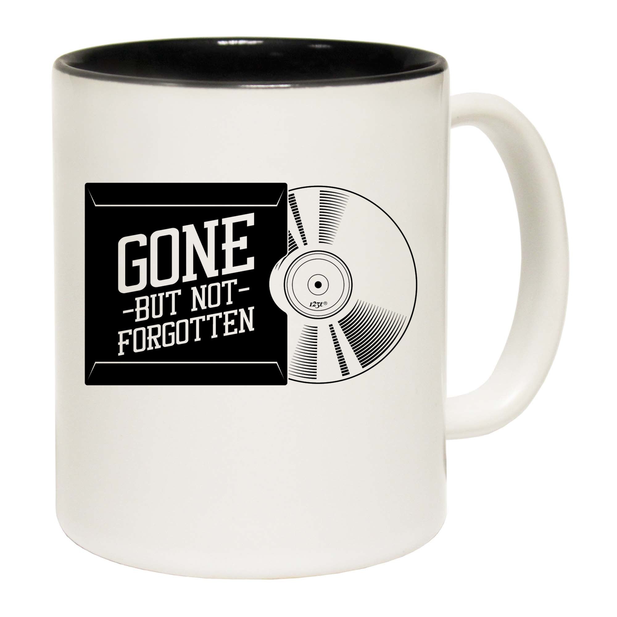 Vinyl Records Gone But Not Forgotten - Funny Coffee Mug