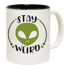 Stay Weird Alien V2 - Funny Coffee Mug