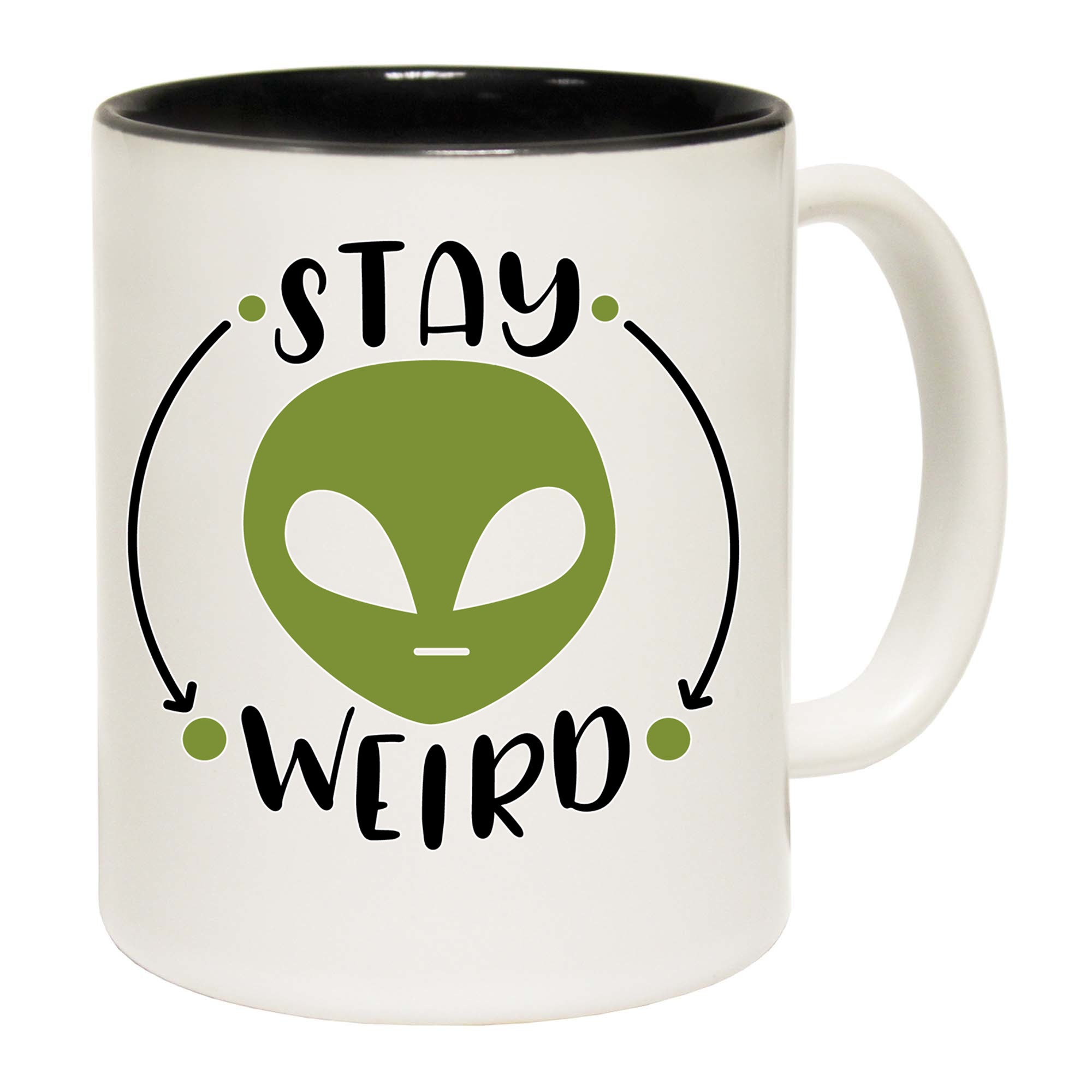 Stay Weird Alien V2 - Funny Coffee Mug