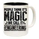 People Think Magic We Call It Engineering - Funny Coffee Mug