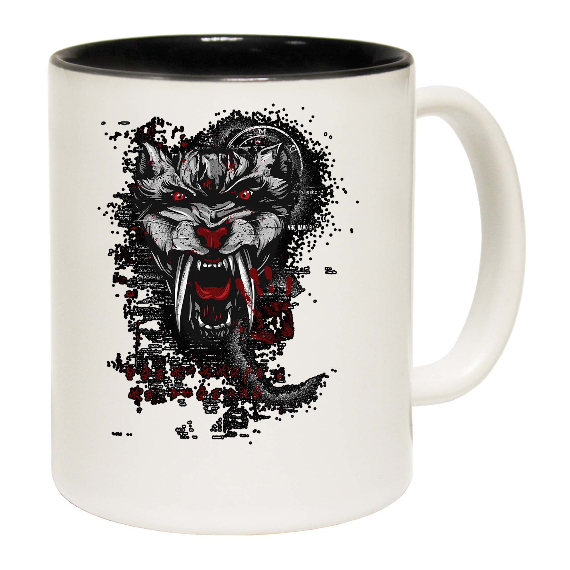 Fang Tiger - Funny Coffee Mug