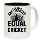 Cricket All Men Are Created Equal - Funny Coffee Mug