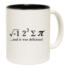 I Ate Some Pie Black - Funny Coffee Mug