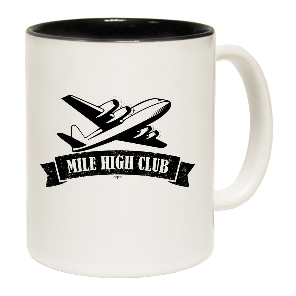 Mile High Club Plane - Funny Coffee Mug